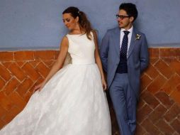 La pareja compartió la imagen de su boda en las redes sociales. INSTAGRAM / reginablandon