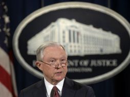 En rueda de prensa, Sessions considera que acabar con el DACA es lo más compasivo. AP / S. Walsh