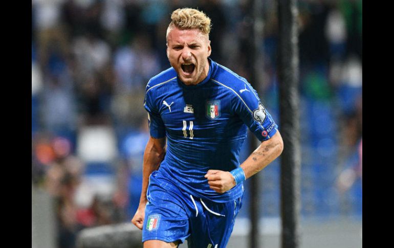 Ciro Immobile anota el único gol del partido al 53' AFP / V. Pinto