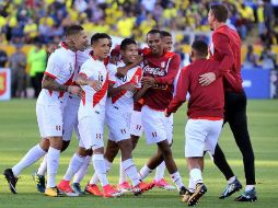 La derrota ante Perú deja a los ecuatorianos al borde de la eliminación. AFP / J. Ruiz