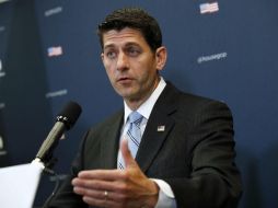 Ryan también deja clara su intención de impulsar una legislación que tenga el componente fronterizo, favorecido por Trump. AP / J. Martin