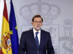 Rajoy señala que la Constitución se debe respetar. AFP / P. Marcou