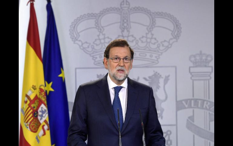 Rajoy señala que la Constitución se debe respetar. AFP / P. Marcou