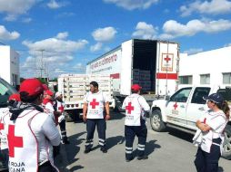 Cerca de 200 elementos de la CRM participaron en la atención de la población con el apoyo de 14 ambulancias y una unidad de rescate. TWITTER / @CruzRoja_MX