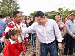 El gobernador Aristóteles Sandoval estuvo ayer y anteayer en los municipios de Chimaltitán, Totatiche, Villa Guerrero y Colotlán. FACEBOOK / jaristoteles.sandoval