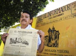 Pedro Contreras comenzó a pintar el mural el pasado 15 de agosto, en la colonia Lomas de Independencia. EL INFORMADOR / A. García