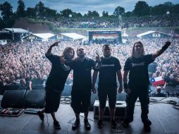 Los cuatro integrantes fueron arrestados bajo la sospecha de haber secuestrado a una mujer. INSTAGRAM / decapitatedband