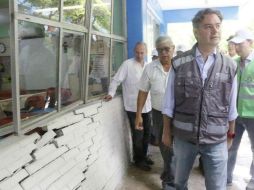 Durante una visita por el estado, Nuño Mayer anunció la instalación de alarmas sísmicas en escuelas de Chiapas. TWITTER / @aurelionuno