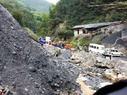 Los equipos de emergencia siguen con sus trabajos en el sitio afectado. NTX / ARCHIVO