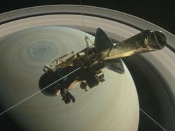 La NASA optó por destruir la nave para preservar las condiciones de las lunas de Saturno. EFE / NASA