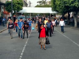 Entre las calles Hidalgo y Pedro Loza, está ubicada una de las entradas al Centro Histórico. EL INFORMADOR / S. Rodríguez