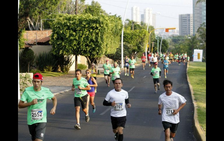 La carrera iniciará en avenida Chapultepec en su cruce con José Guadalupe Montenegro. EL INFORMADOR / ARCHIVO