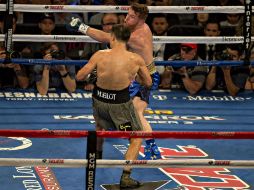 Saúl 'Canelo' Álvarez y Golovkin protagnizaron la pelea del año. MEXSPORT / O. Aguilar