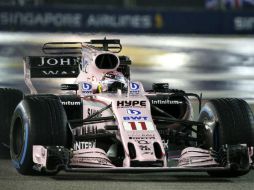 La próxima prueba para el piloto de Force India será en Malasia, que se celebrará dentro de dos semanas. AP / Y. Teck Lim