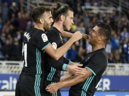 El galés Gareth Bale amplió la diferencia 3-1 a los 61 en una buena jugada individual. AFP / A. Gillenea