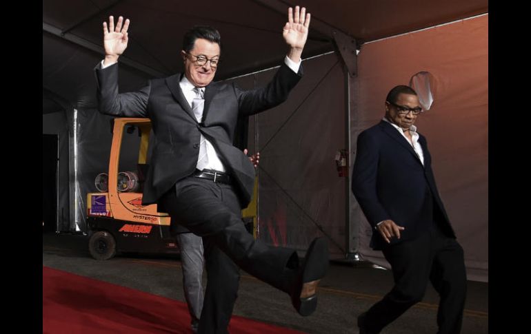 El comediante Stephen Colbert será el anfitrión de la noche. AP / R. Shotwell