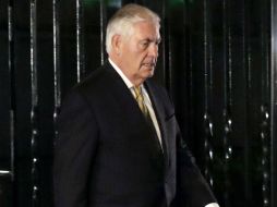 Tillerson pareció dar una señal de cierto ablandamiento de la postura de Donald Trump. EFE / J. Szenes