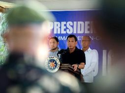 El presidente Duterte no se hallaba en las dependencias del Palacio de Malacañán en el momento del incidente.