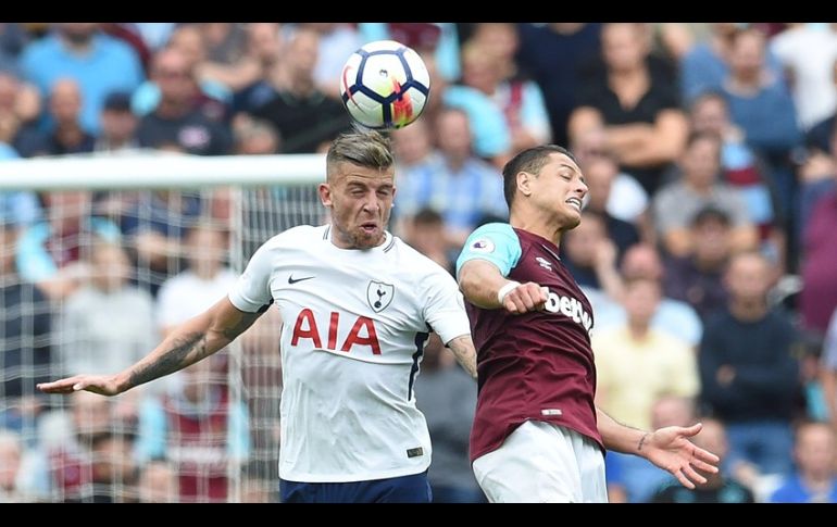 Tottenham se impuso al equipo de 'Chicharito' por un ajustado 3-2. MEXSPORT/ Archivo