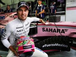 El mexicano largará del noveno puesto en el circuito de Sepang. TWITTER/@SChecoPerez