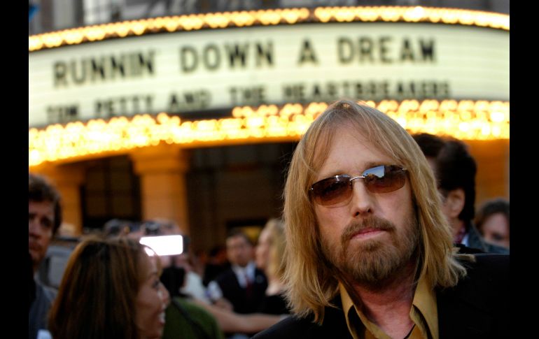 El cantante Tom Petty llega al estreno mundial del documental 