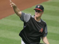 Zack Greinke. La estrella de los Diamondbacks de Arizona será el abridor en el juego de hoy. AP