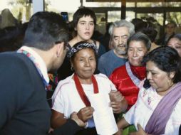 Tras su registro, Marichuy aseguró que su campaña no va a recibir “ningún peso del Instituto Nacional Electoral”.