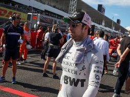 Sergio Pérez fue el séptimo clasificado en la carrera de este domingo en el Gran Premio de Japón. EFE/D. Azubel