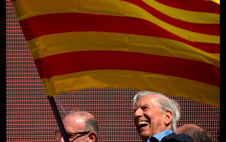 el premio Nobel de Literatura, Mario Vargas Llosa participó en el acto. 