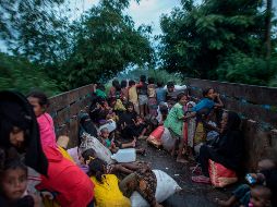 Prácticamente la mitad de los rohingyá han tenido que huir de Myanmar debido al clima de violencia. AFP/F. Dufour