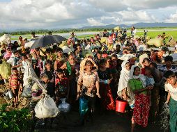 Más de medio millón de rohinyás han abandonado sus hogares desde que empezó la campaña del Ejército birmano.