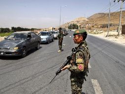 La acción de los talibanes se prolongó durante casi tres horas, pero las fuerzas de seguridad lograron recuperar el control del puesto de Policía. EFE/ARCHIVO