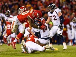 El partido, que finalizó la Semana 8 de la NFL, tuvo lugar en el estadio Arrowhead. AFP/J. Hanna