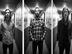 Russian Circles. Mike Sullivan, Dave Turncrantz y Brian Cook, integrantes de la banda. ESPECIAL /