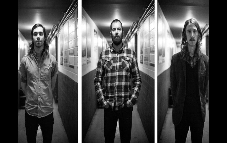 Russian Circles. Mike Sullivan, Dave Turncrantz y Brian Cook, integrantes de la banda. ESPECIAL /