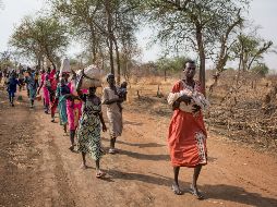 Organismos pidieron que se abra urgentemente un corredor humanitario desde Wau al Gran Bagari para permitir la entrega de ayuda. AP