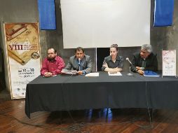 Anuncio. Los organizadores durante la presentación de actividades. EL INFORMADOR/E. Esparza