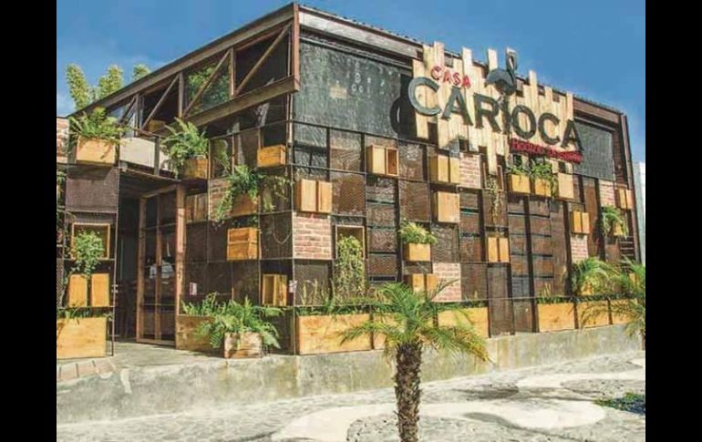 El restaurante se distingue por un ambiente familiar, fresco y agradable. Casa Carioca. ESPECIAL / CORTESÍA