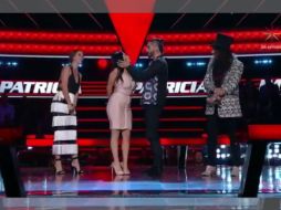 Patricia Acosta es parte del equipo de Maluma en el reality show. Twitter / @LaVozMexico