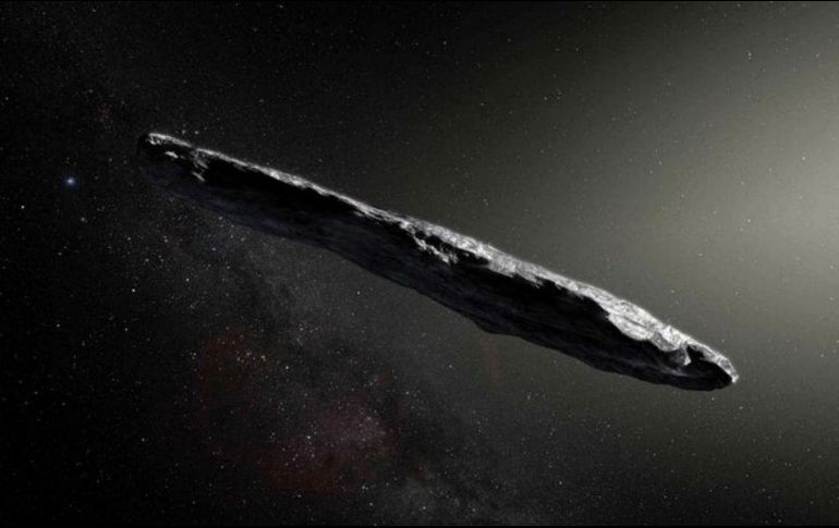 El objeto viaja a una velocidad de 38,3 kilómetros por segundo y estaba a unos 200 millones de kilómetros de la Tierra. ESPECIAL / NASA