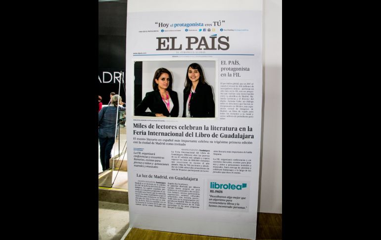 El periódico español EL PAÍS te invita a ser también la portada de uno de sus periódicos, ven a mostrar tu mejor sonrisa. MAR ADENTRO A.C.