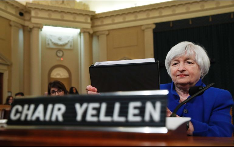 Yellen, dejará el banco central estadounidense el tres de febrero próximo. AP / J. Martin