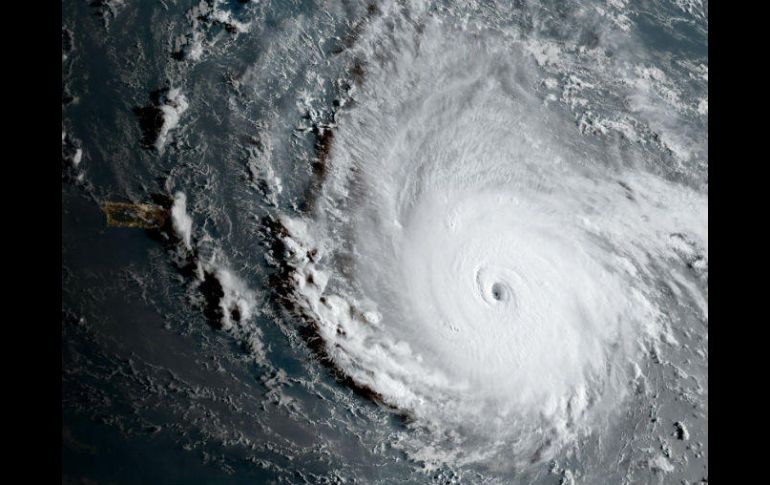 El ojo del huracán Irma pasó sobre Barbuda en torno a las 1:47 de madrugada.  /