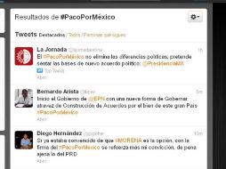 #PacoPorMéxico detonó los comentarios burlescos de los usuarios de redes sociales. ESPECIAL  /