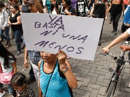Autoridades detallan que 14 de los 25 países con mayor número de feminicidios están en América Latina y el Caribe. EL INFORMADOR/ ARCHIVO