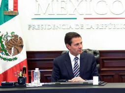 Peña Nieto indicó que 2018 es un año que implica nuevos desafíos para los mexicanos. NTX