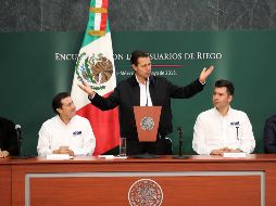 El Presidente afirmó que pese a que puede haber otros países con mayor desarrollo, México se está convirtiendo en una potencia agroalimentaria. SUN / L. Godínez