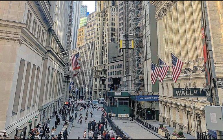 El NYSE Composite sube 41.20 puntos, situándose en 12 mil 699.90 unidades. FACEBOOK / @NYSE