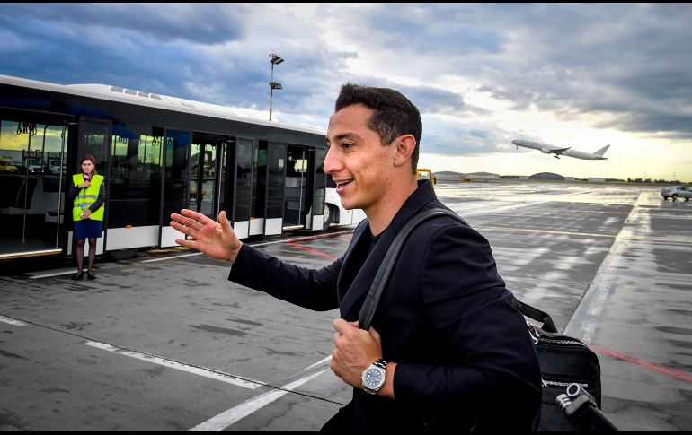 Andrés Guardado. El equipo debutará ante Alemania el 17 de junio. AFP/Y. Kadabnov