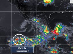 El fenómeno natural registra vientos sostenidos de 30 kilómetros por hora y rachas de 40 kilómetros por hora. ESPECIAL/SMN